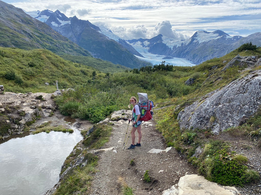 Portage Pass Overnight – A Great 1st Backpacking Trip for Families with Young Kids & Babies